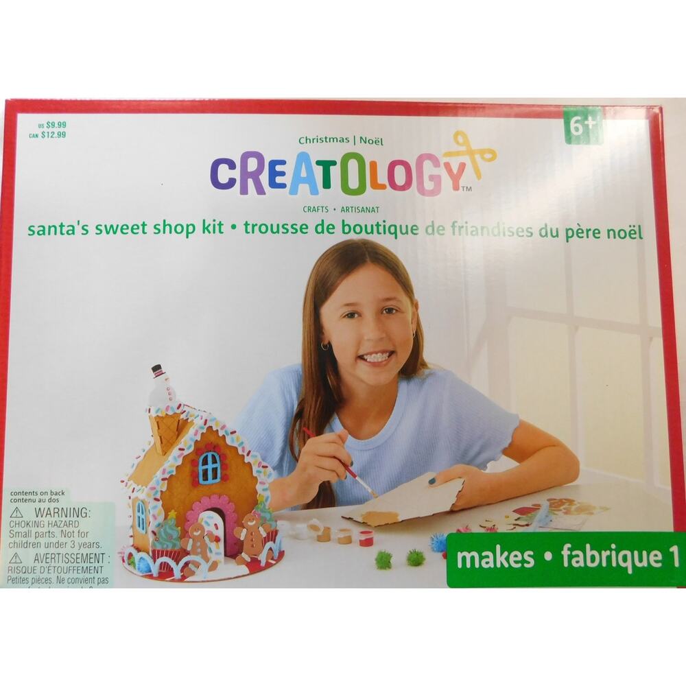 Creatology Christmas Santa's Sweet Shop Kit Ages 6+ New In Box